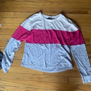 Long sleeve crop top